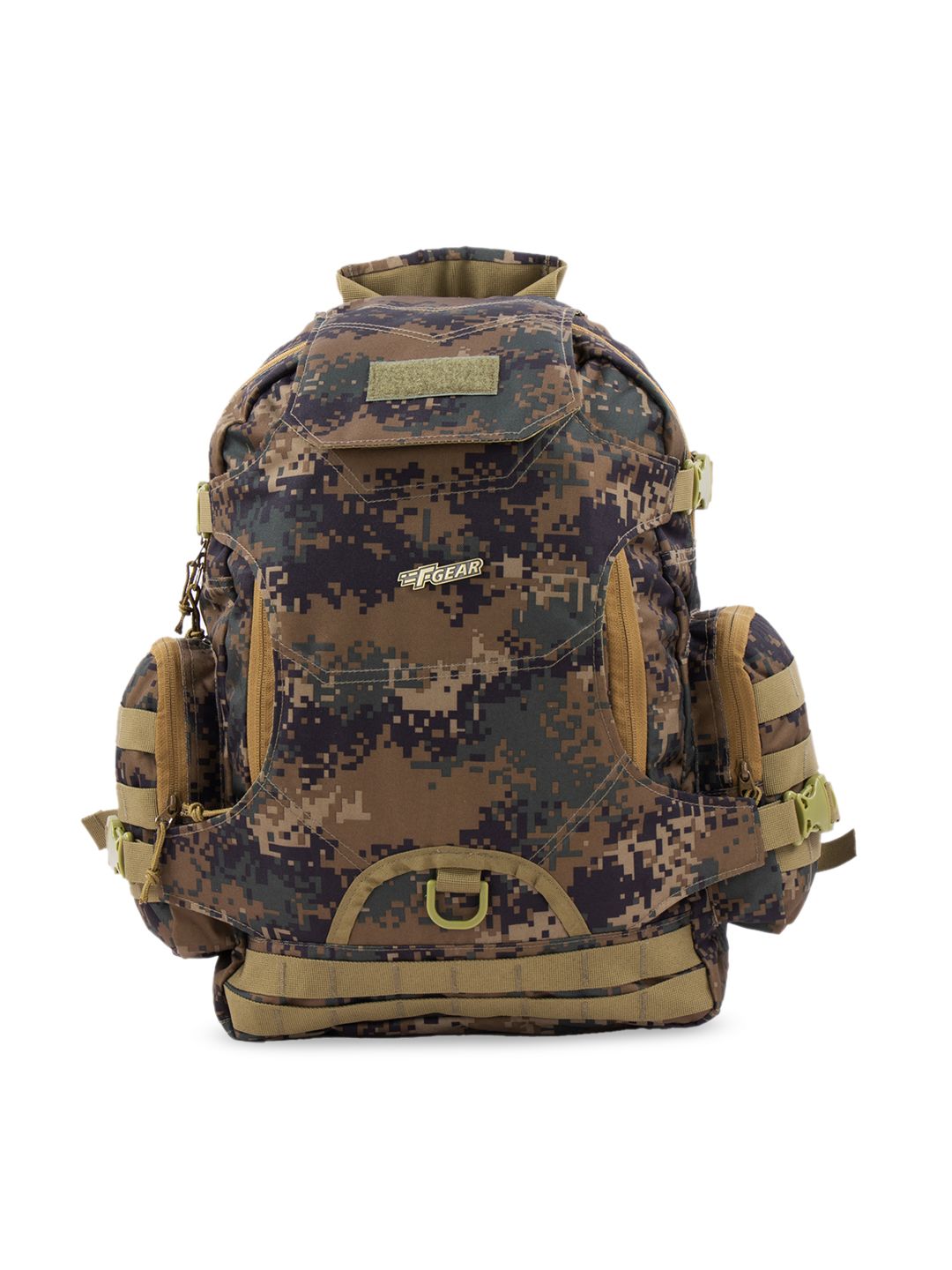 F Gear Unisex Green Graphic Military Ambush Marpat WL Digital Camo Backpack Price in India