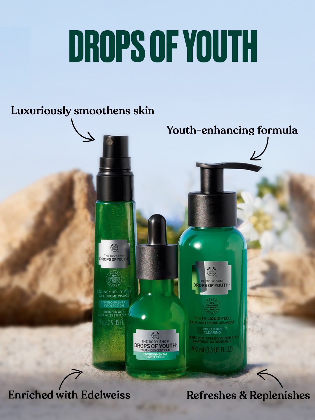 Buy THE BODY SHOP Drops of Youth Sustainable Concentrate - 30ml