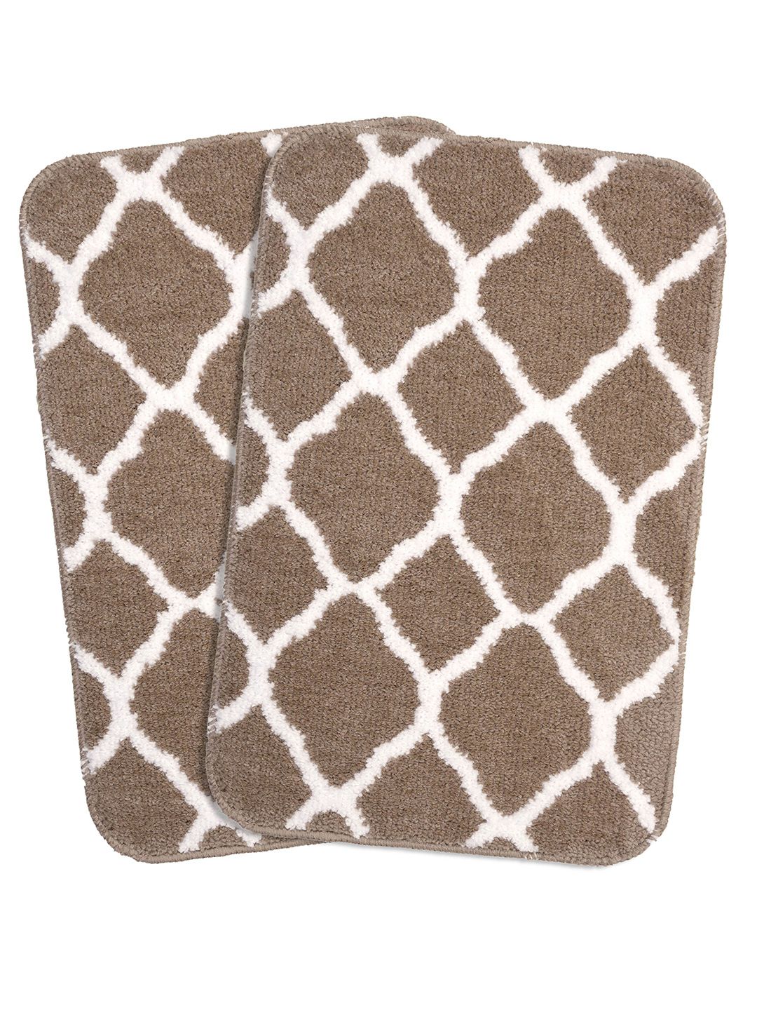 Saral Home Unisex Set of 2 Anti-Skid Bath Rugs