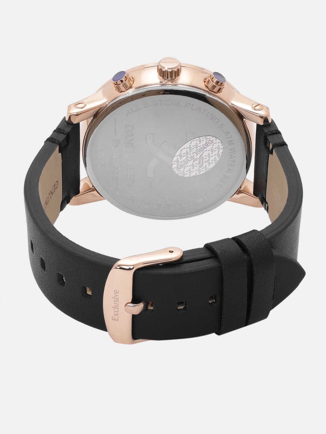 Buy Daniel Klein Exclusive Men Gunmetal-Toned Analogue Watch 12103