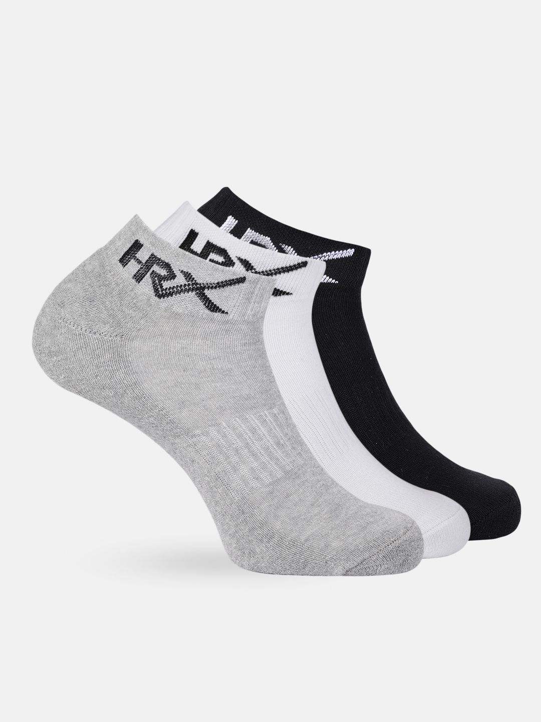 HRX by Hrithik Roshan Men Ankle length Pack of 3 Terry Socks