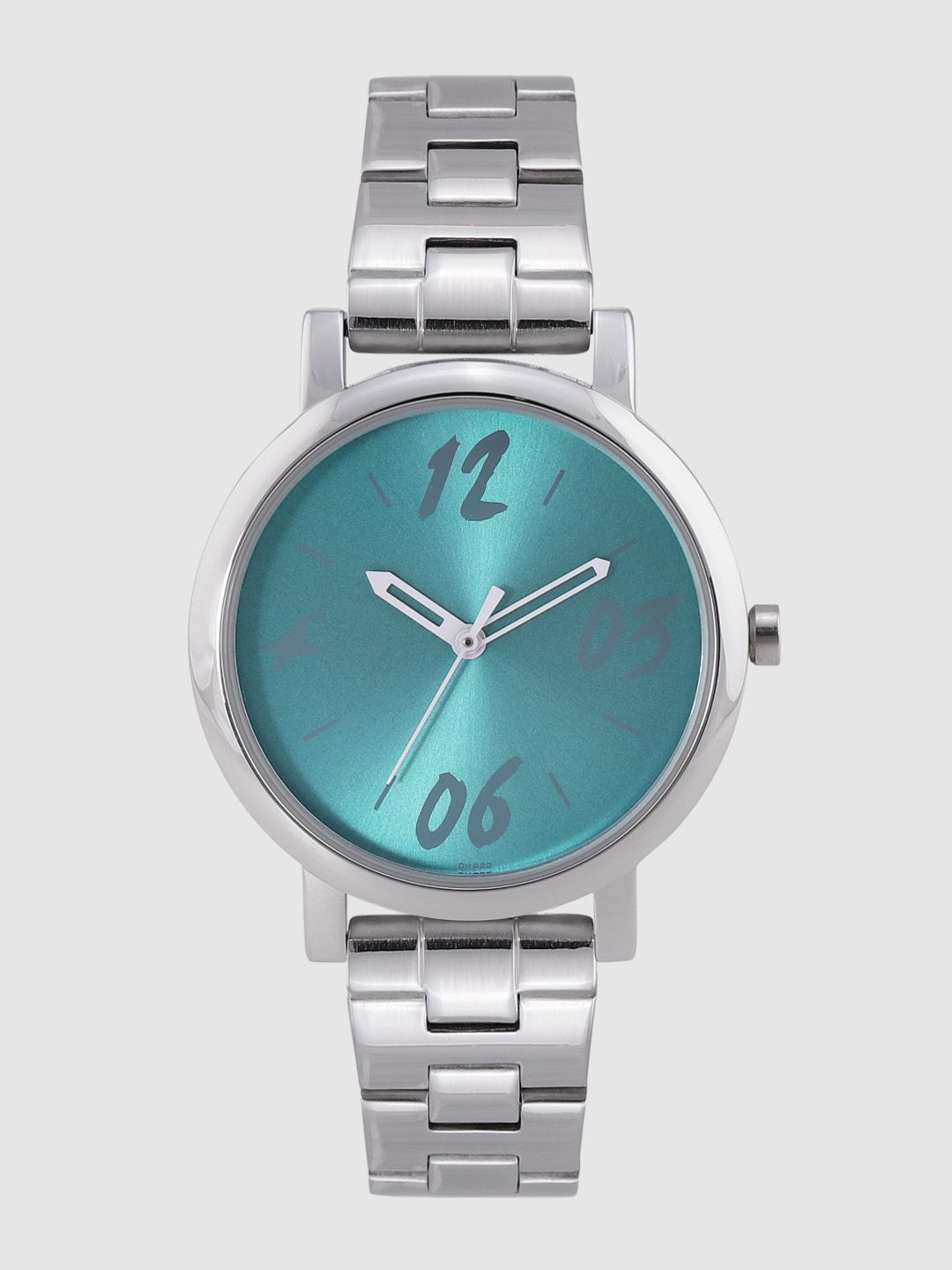 Fastrack Women Turquoise Blue Analogue Watch 68010SM07 Price in India