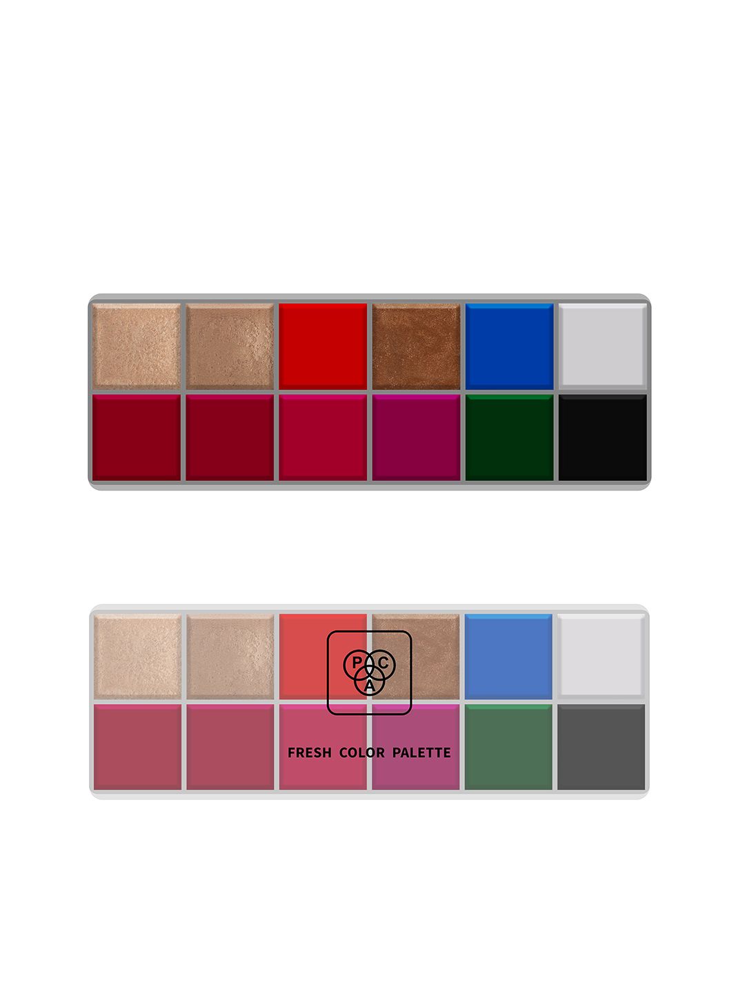 PAC Fresh Colour X 12 Matte Eyeshadow Palette 01 Price in India