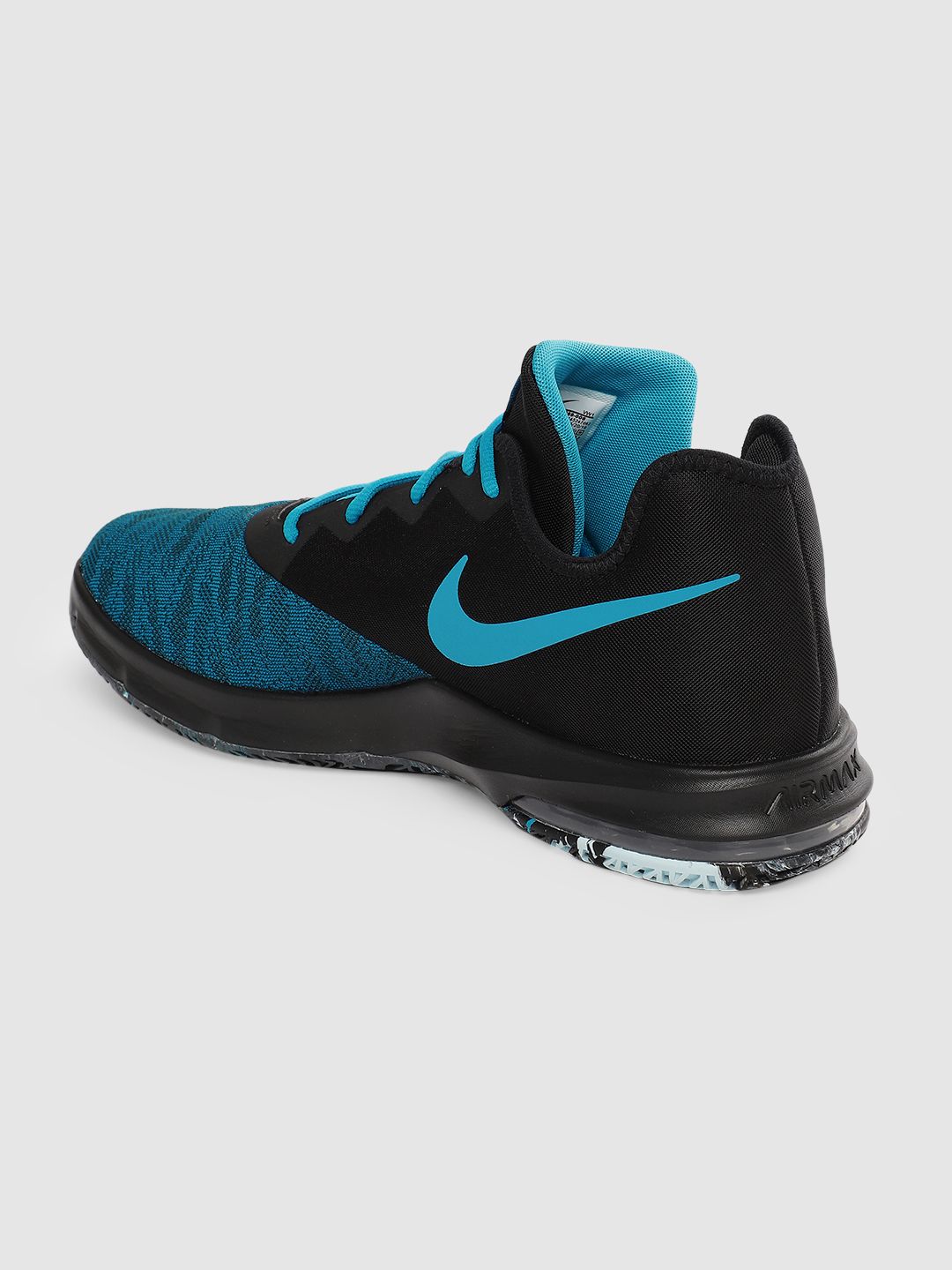 Buy Nike Men Black & Blue AIR MAX INFURIATE III LOW Basketball