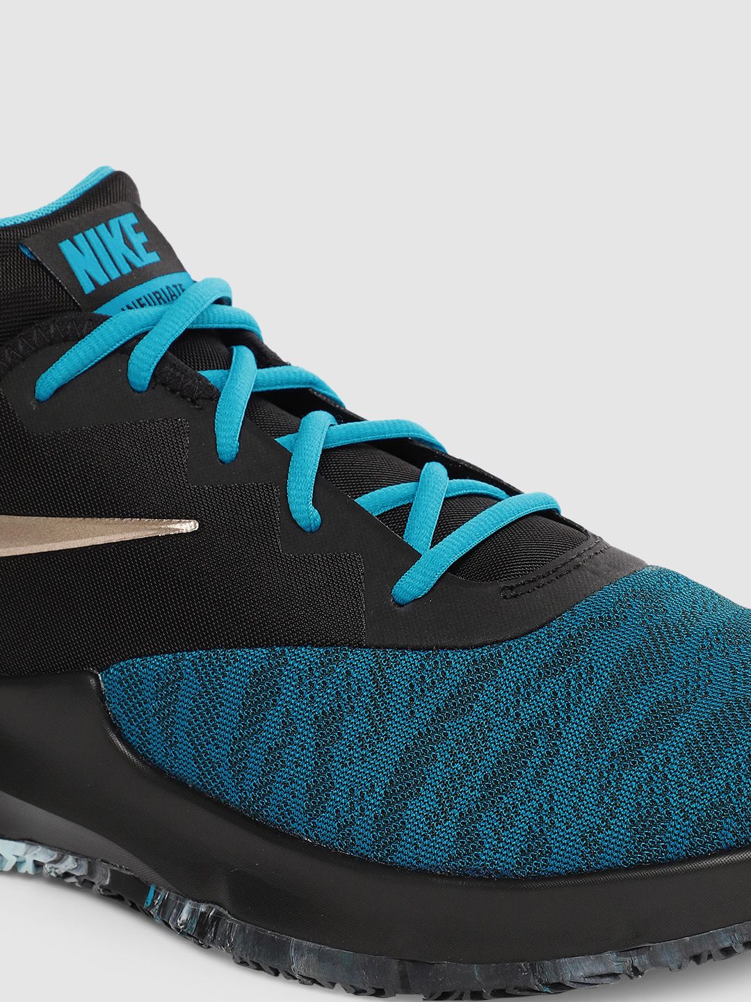 Buy Nike Men Black & Blue AIR MAX INFURIATE III LOW Basketball
