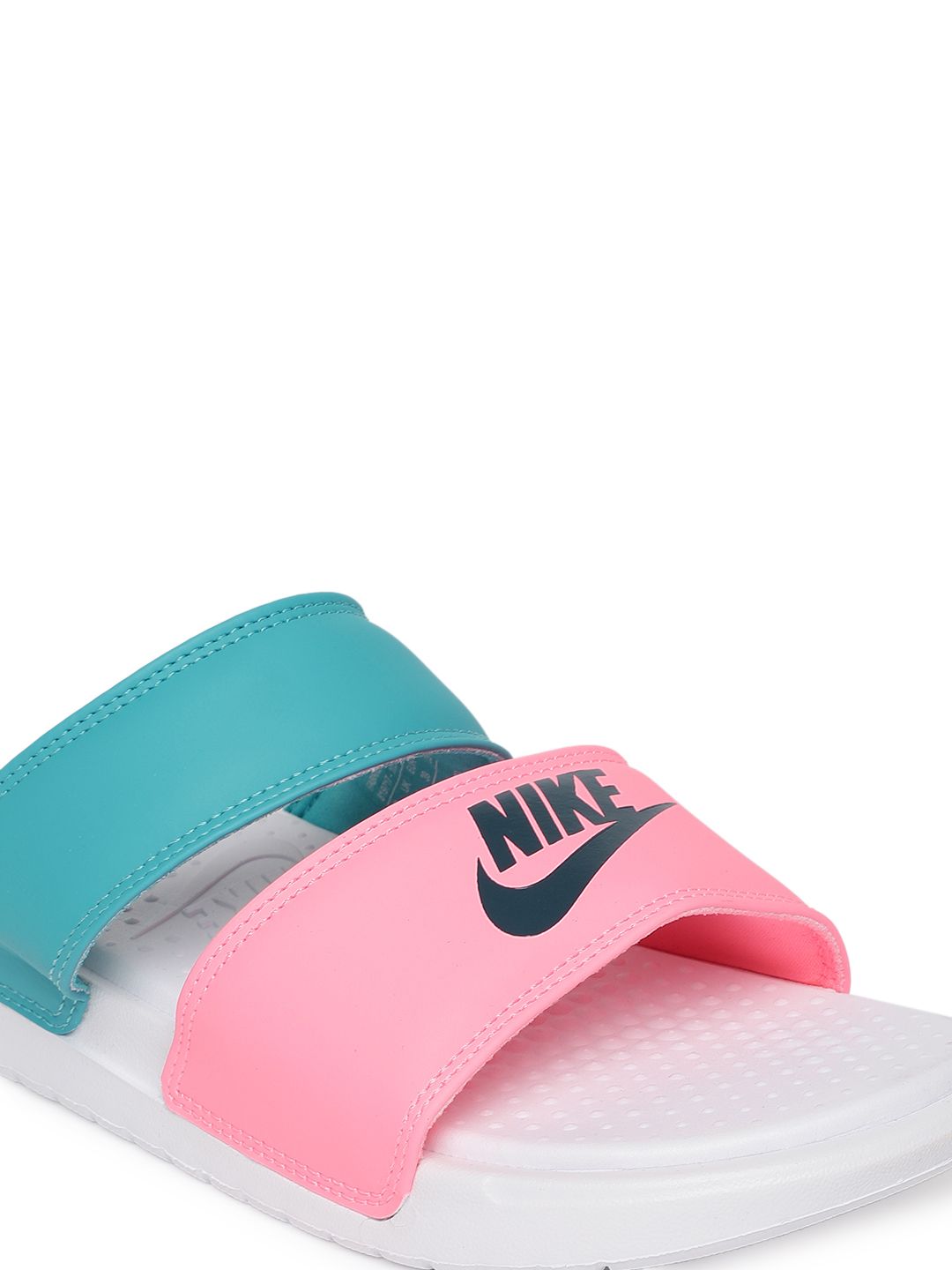 womens nike benassi duo slides