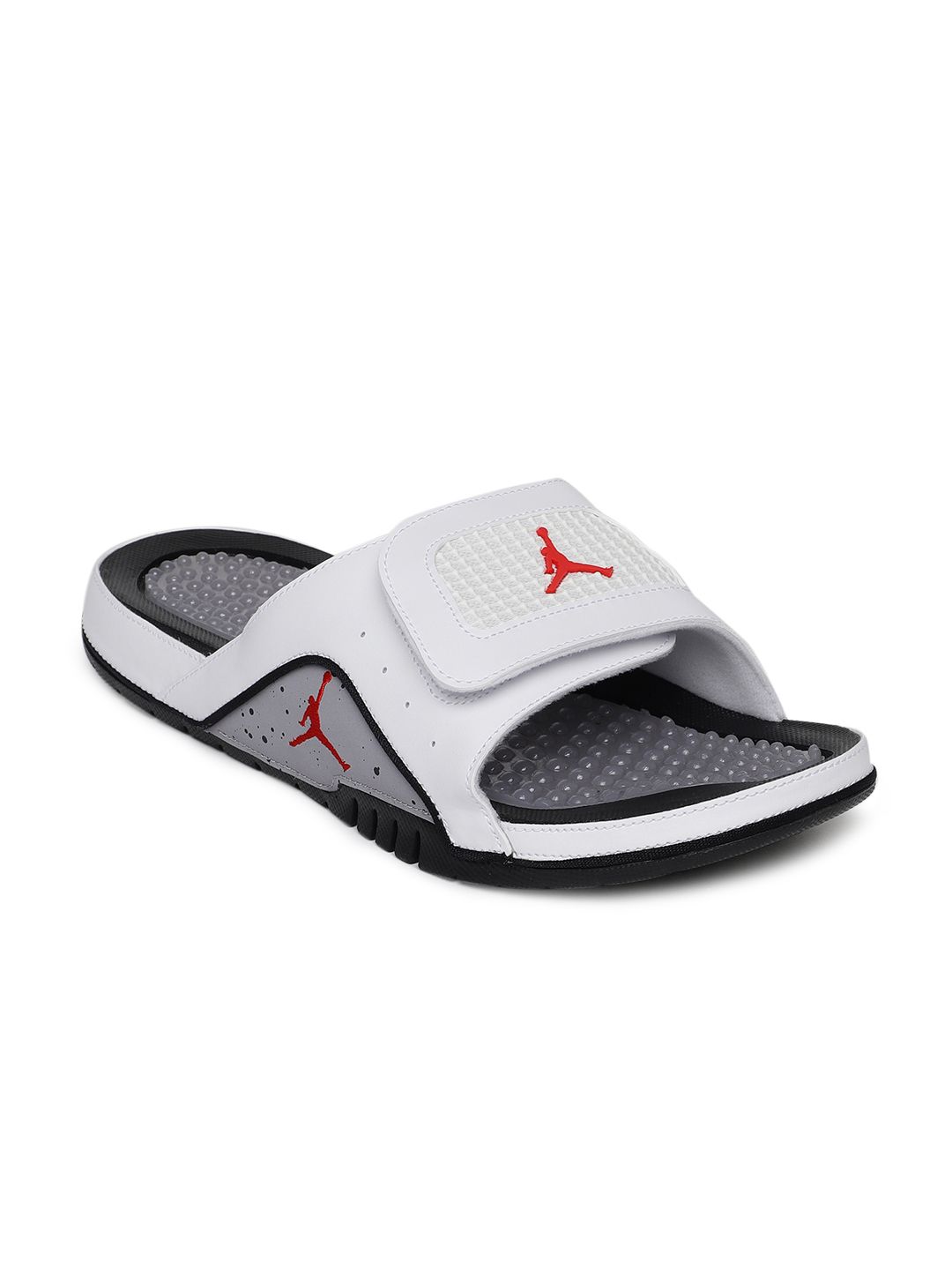 Buy Nike Men White Jordan HYDRO IV Retro Sliders - Flip Flops for