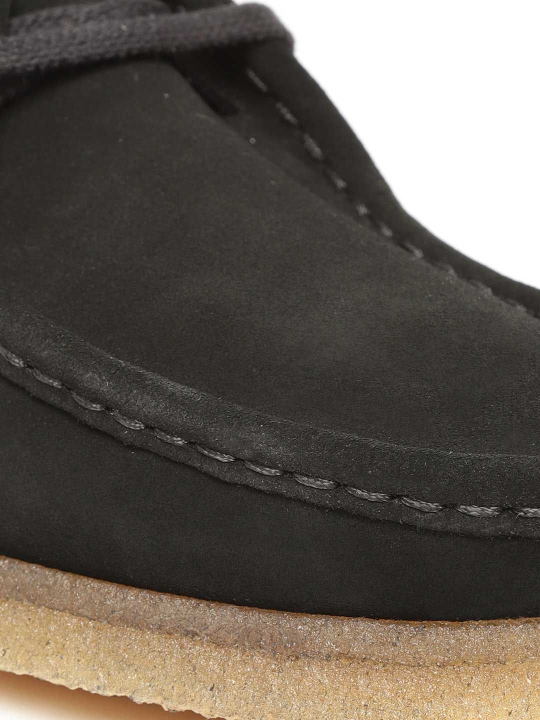 Buy Clarks Men Black Wallabee Suede Derbys - Casual Shoes for Men