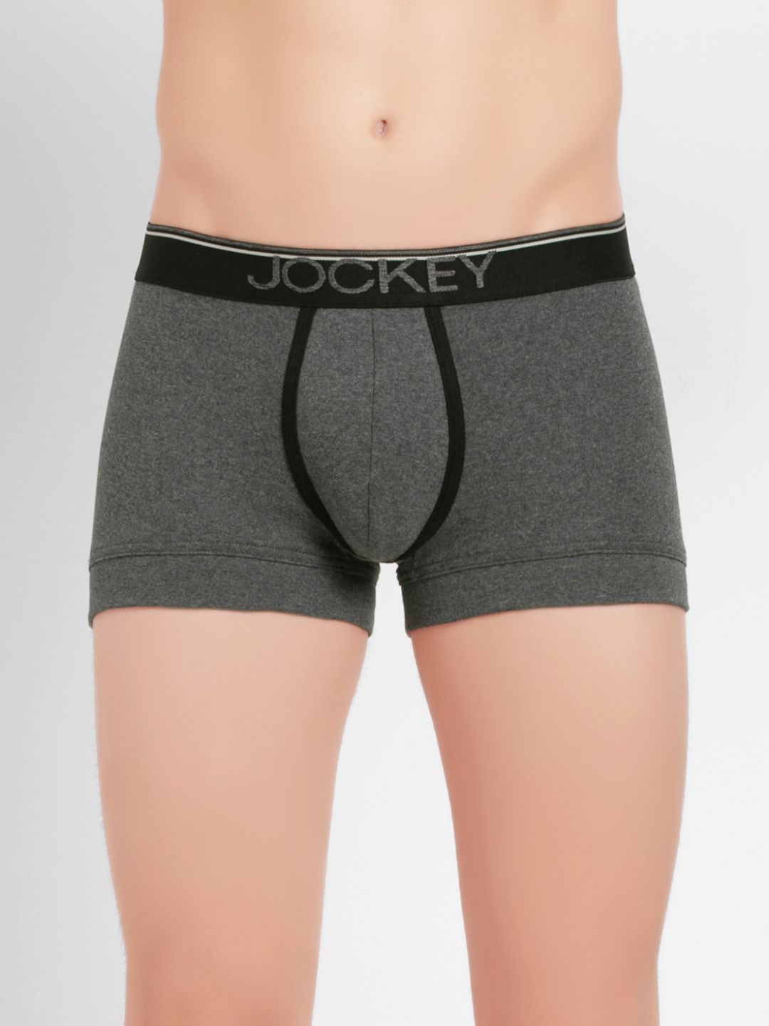 Jockey Men Charcoal Grey Trunks 8015-0105
