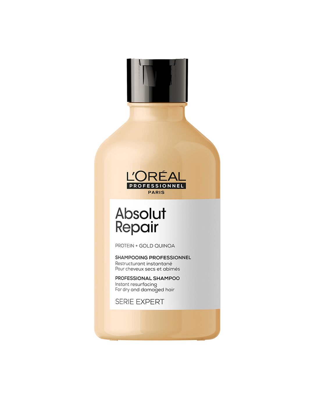 LOreal Professionnel Absolut Repair Shampoo For Dry and Damaged Hair with Protein - 300ml