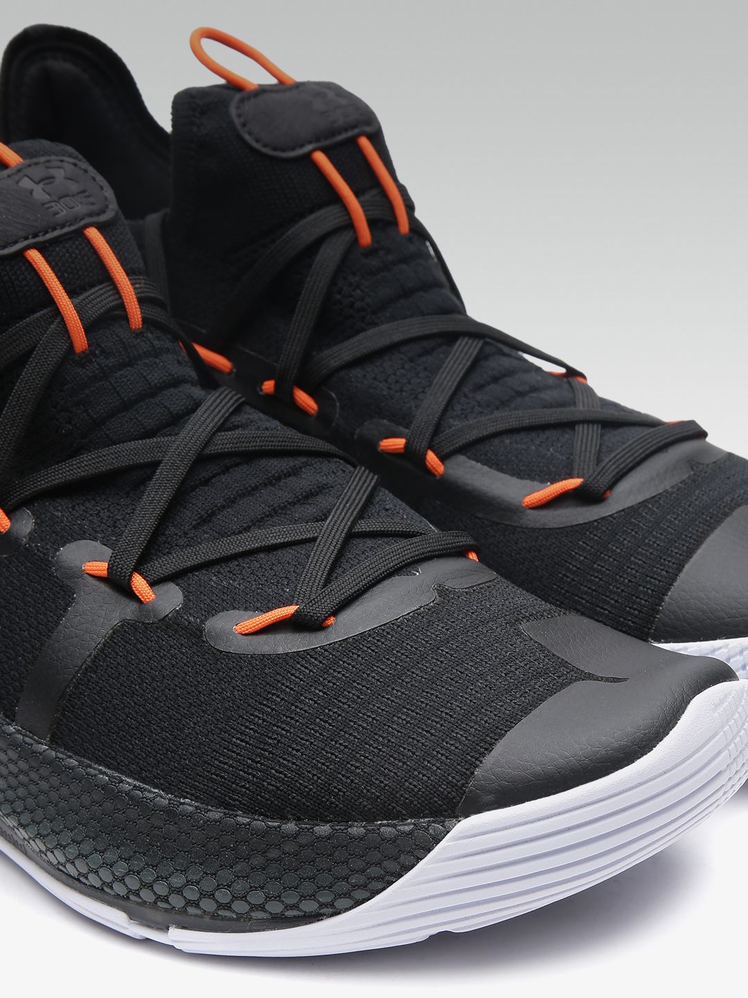 curry 6 basketball shoes black and white