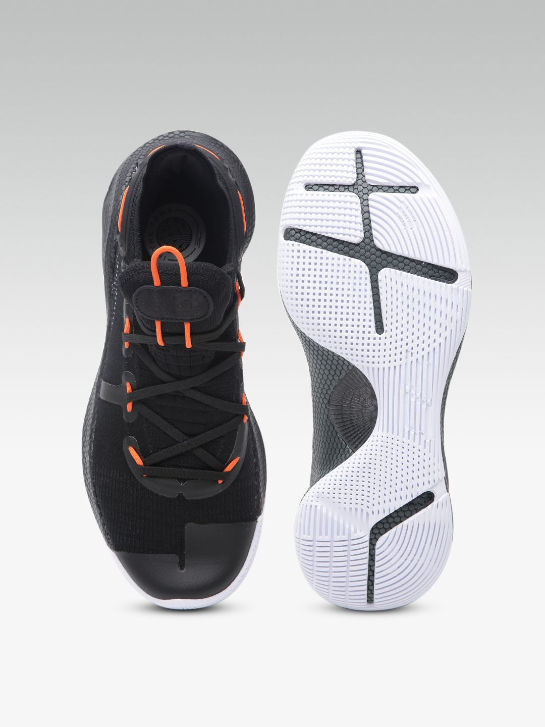 curry 6 basketball shoes black and white