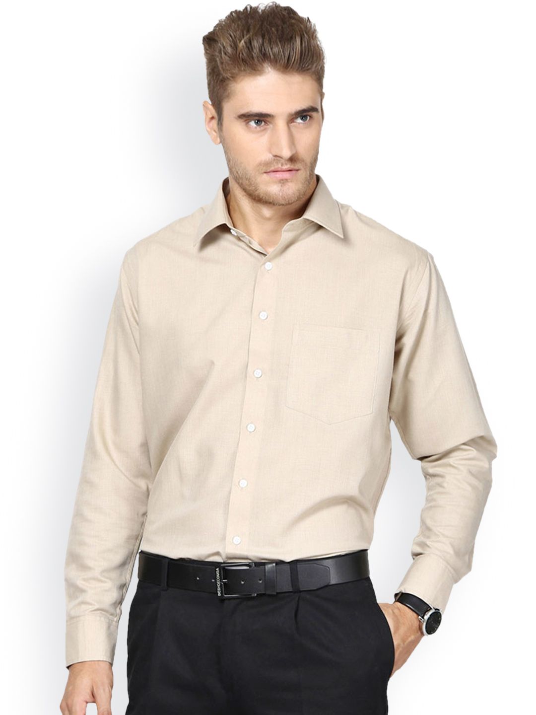Formal Khaki Dress