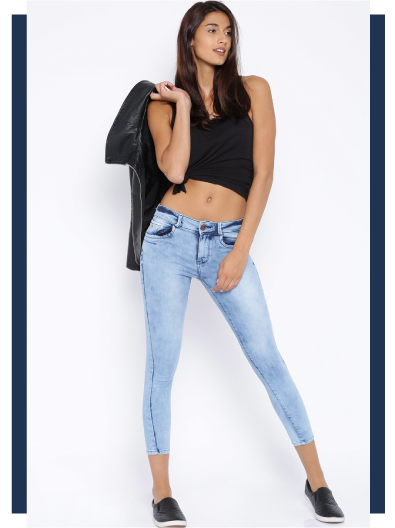 best jeans in myntra