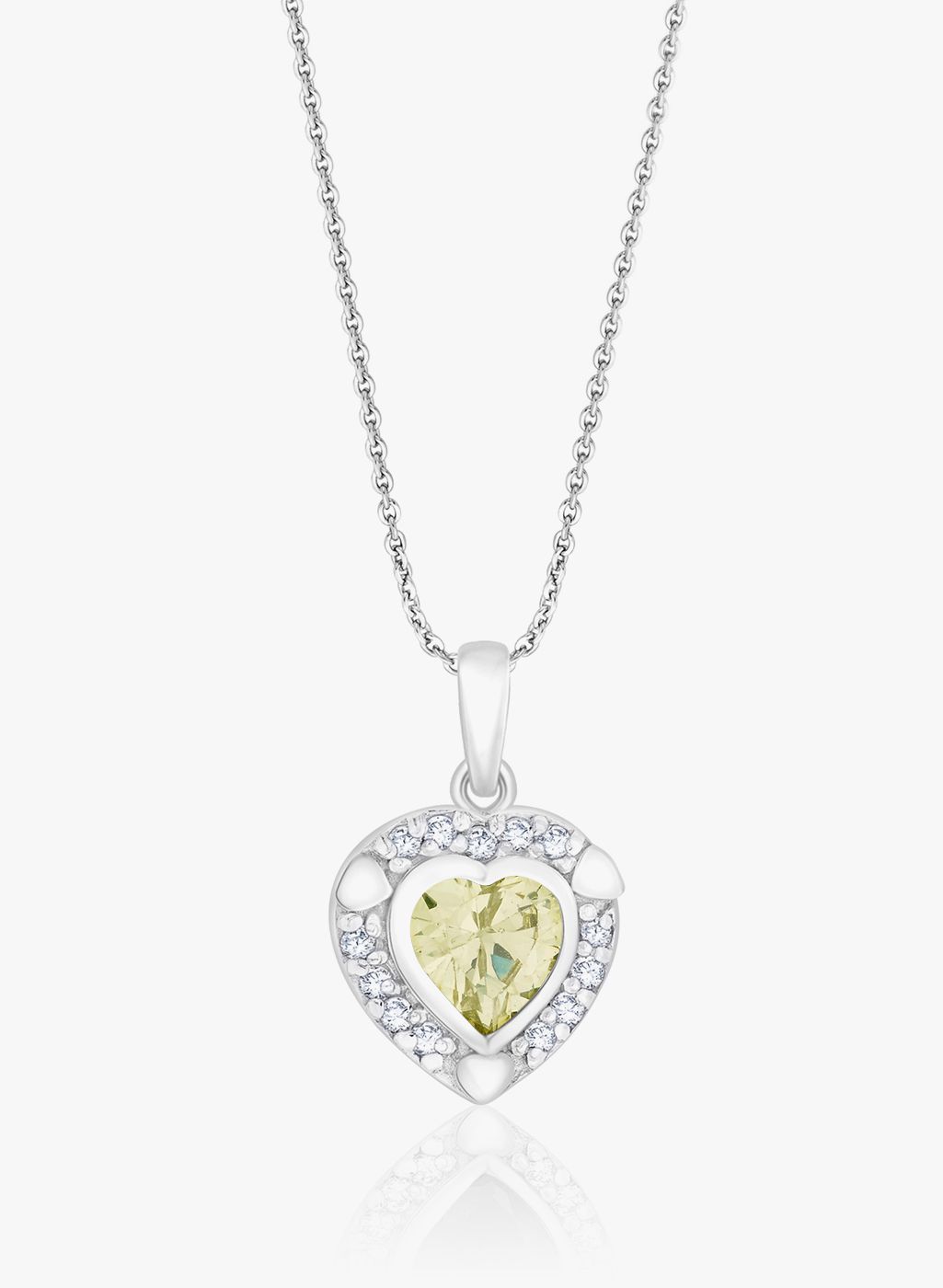 Taraash Yellow/Silver 92.5 Sterling Silver Pendant