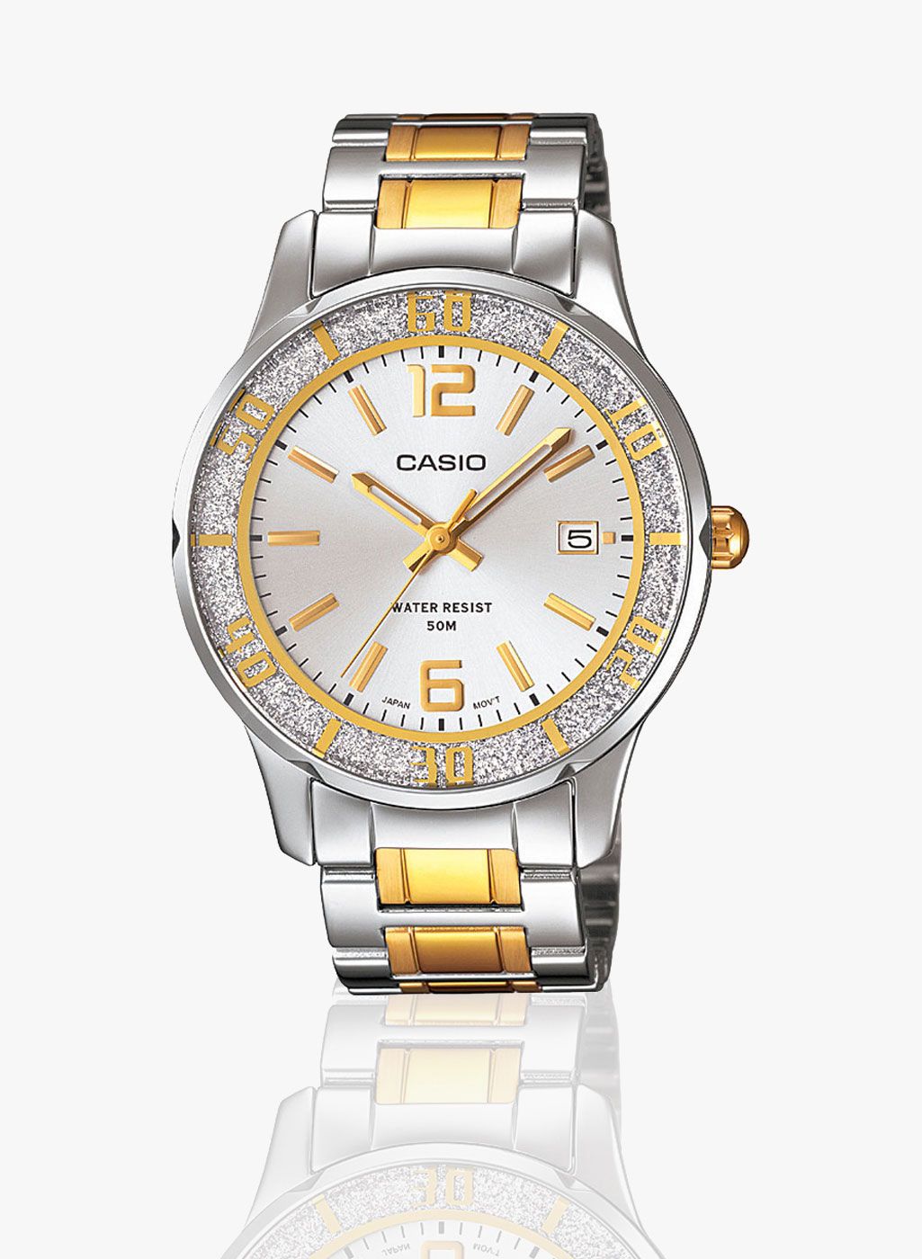 casio gold and silver