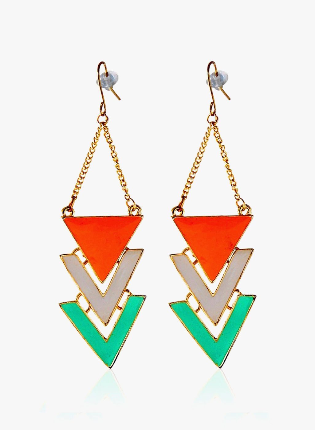 Crunchy Fashions Multicoloured Alloy Danglers & Drop