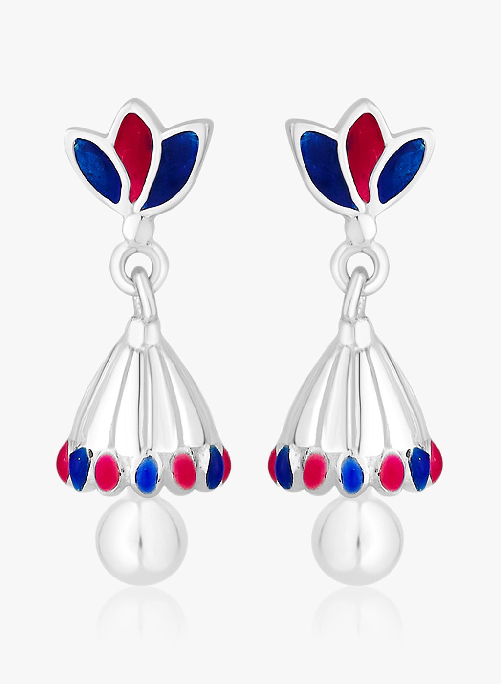 Taraash Silver 92.5 Sterling Silver Jhumki