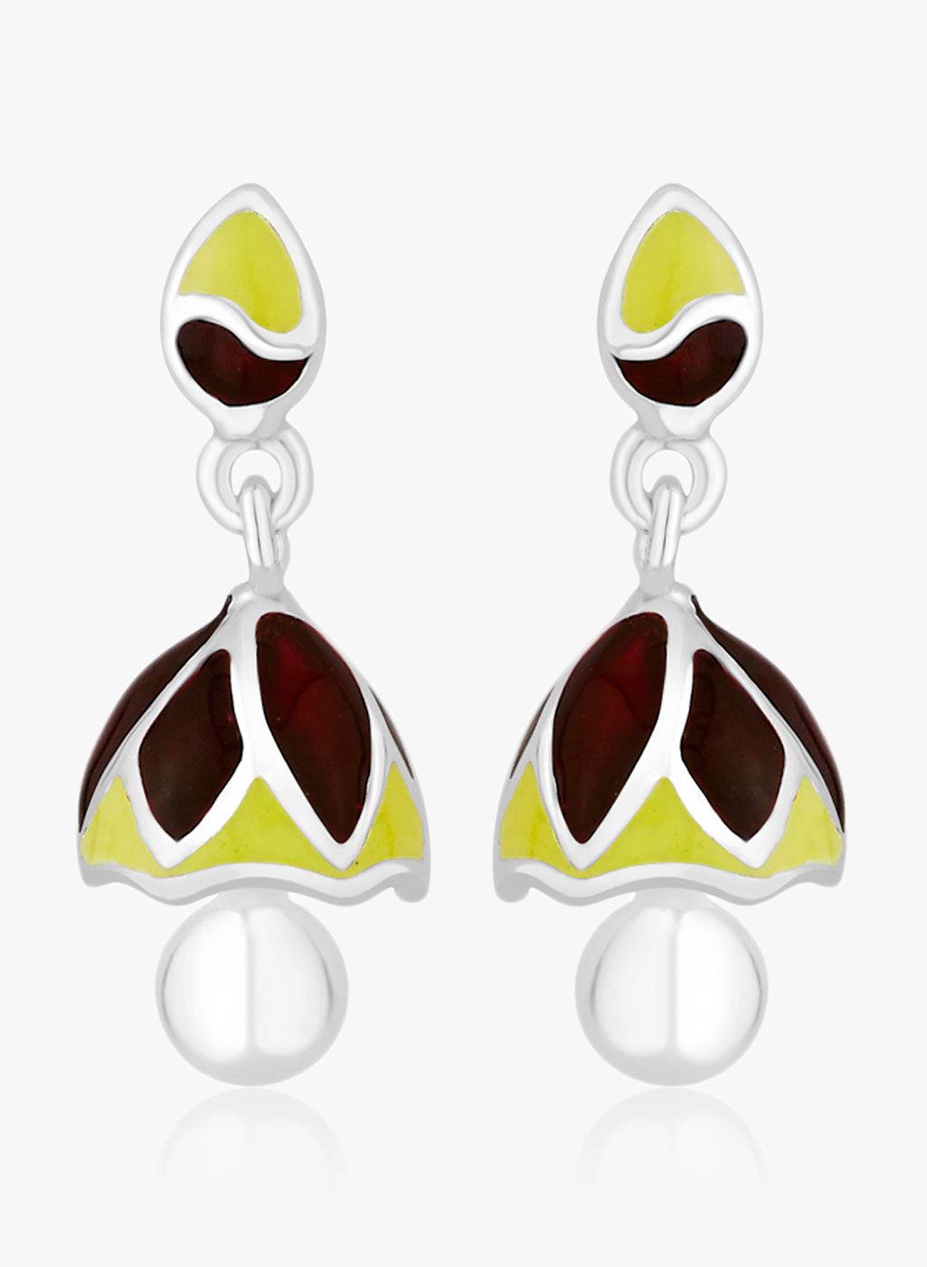 Taraash Silver 92.5 Sterling Silver Jhumki