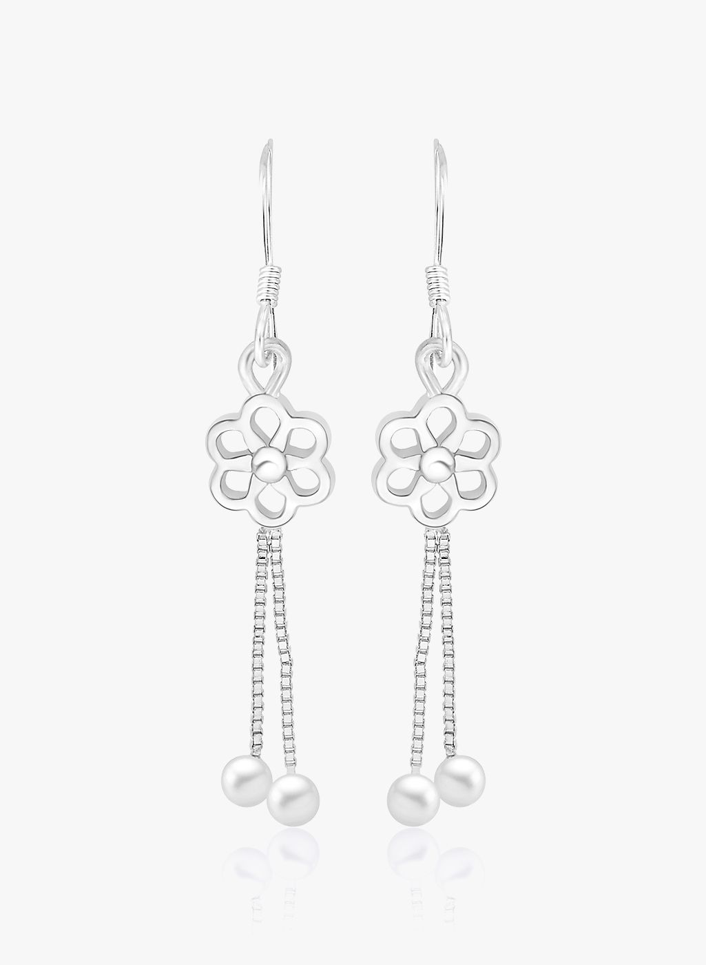 Taraash Silver 92.5 Sterling Silver Danglers & Drop