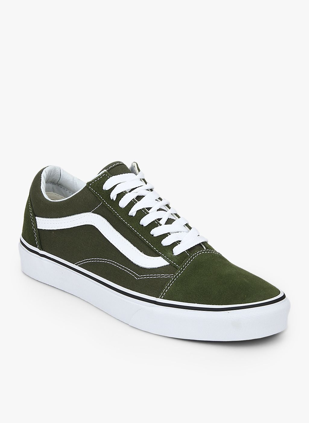 vans old skool olive