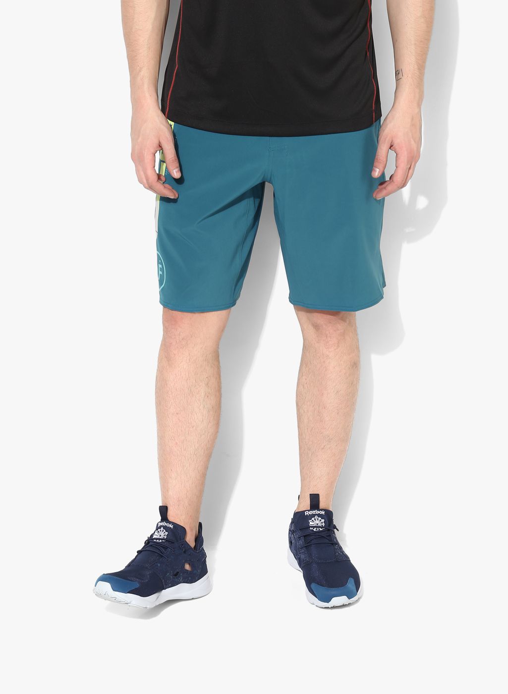 reebok slim fit shorts