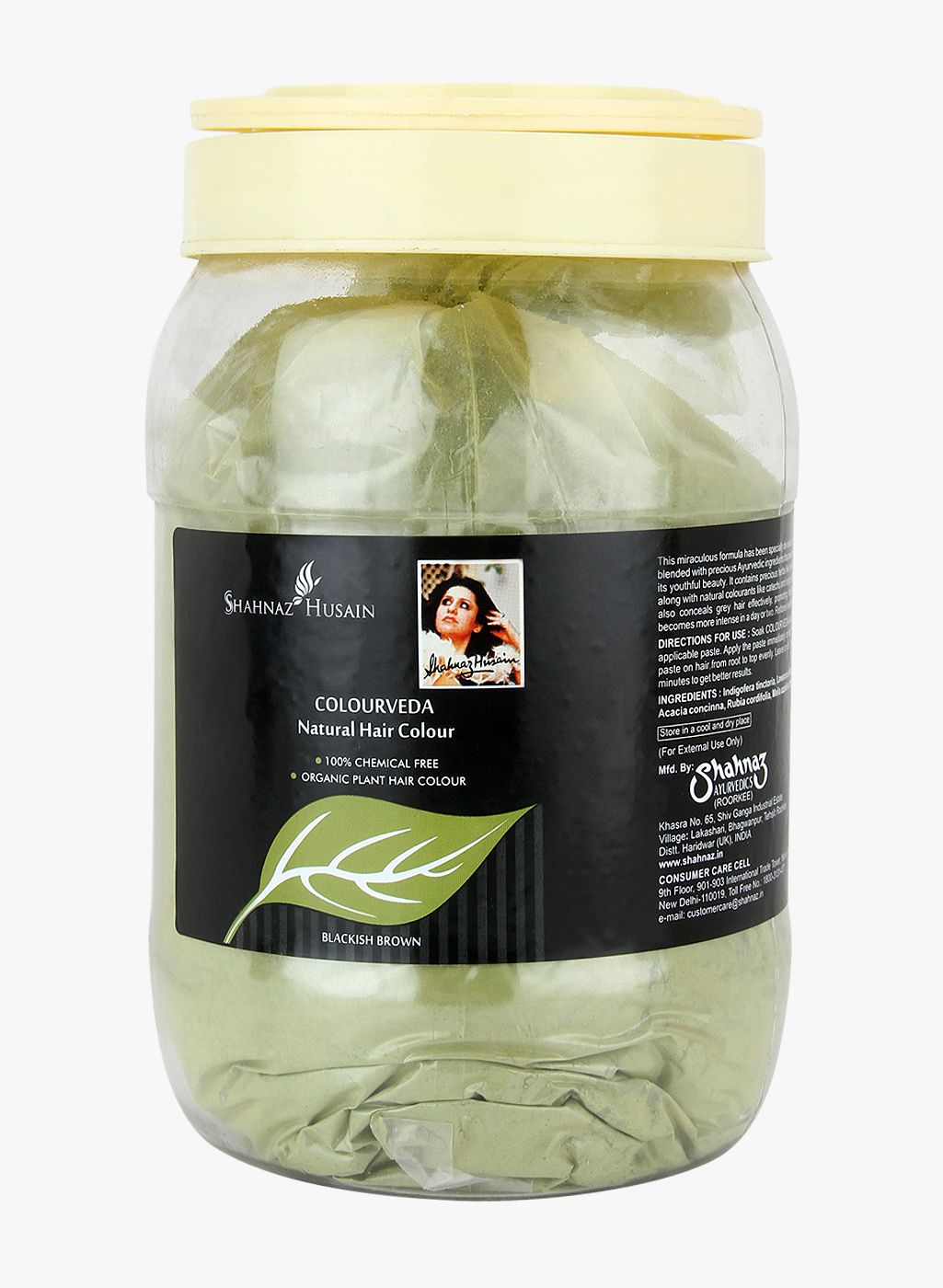 Buy Shahnaz Husain Colourveda Natural Hair Colour Blackish Brown