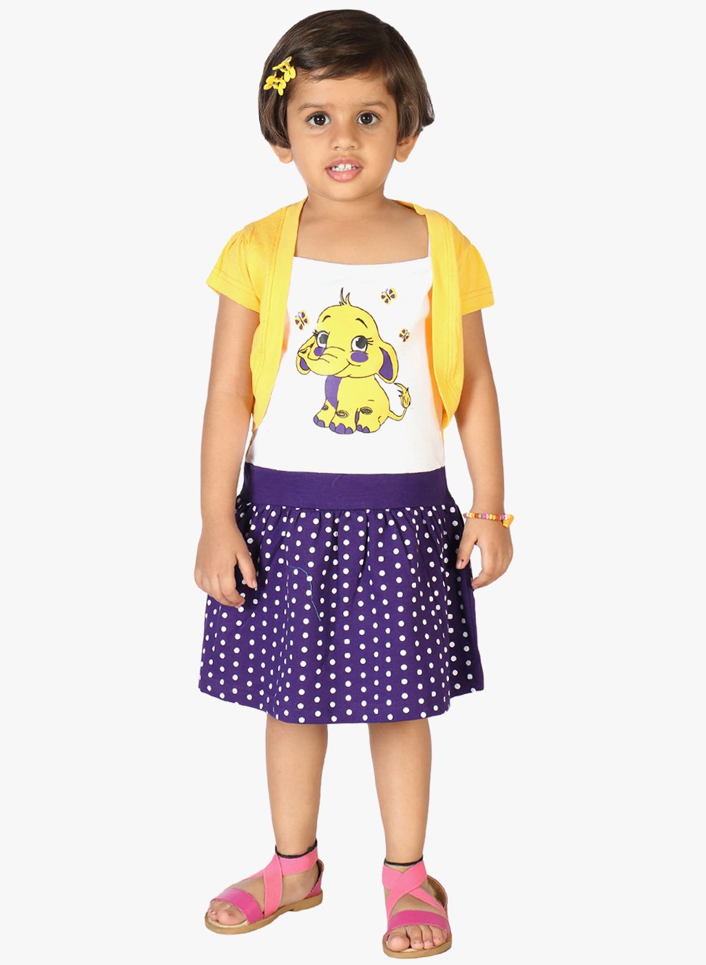Lil Orchids Multicoloured Casual Dress