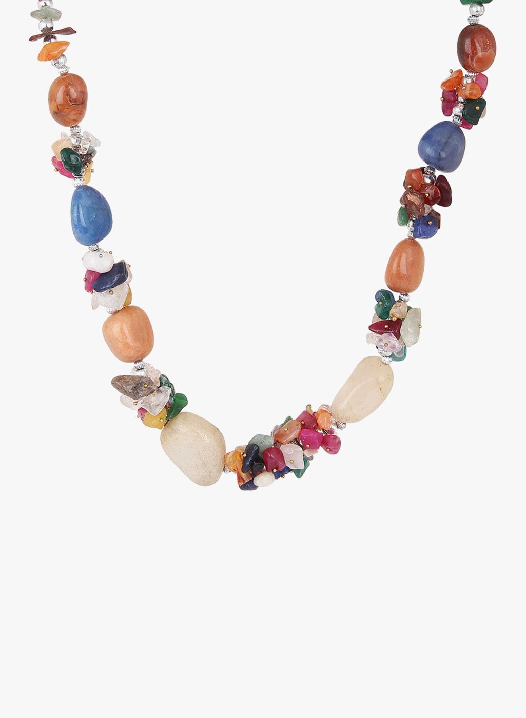 Malifionna Multicoloured Acrylic Beads Necklace