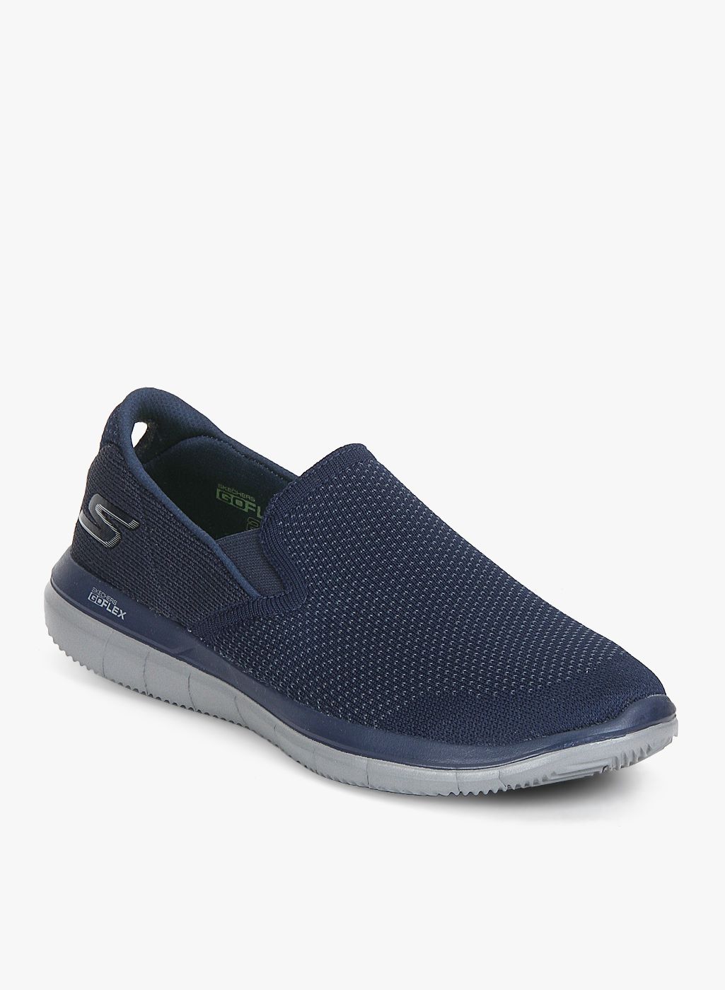 Buy Skechers Go Flex 2 - Maneuver Navy Blue Running Shoes Online 