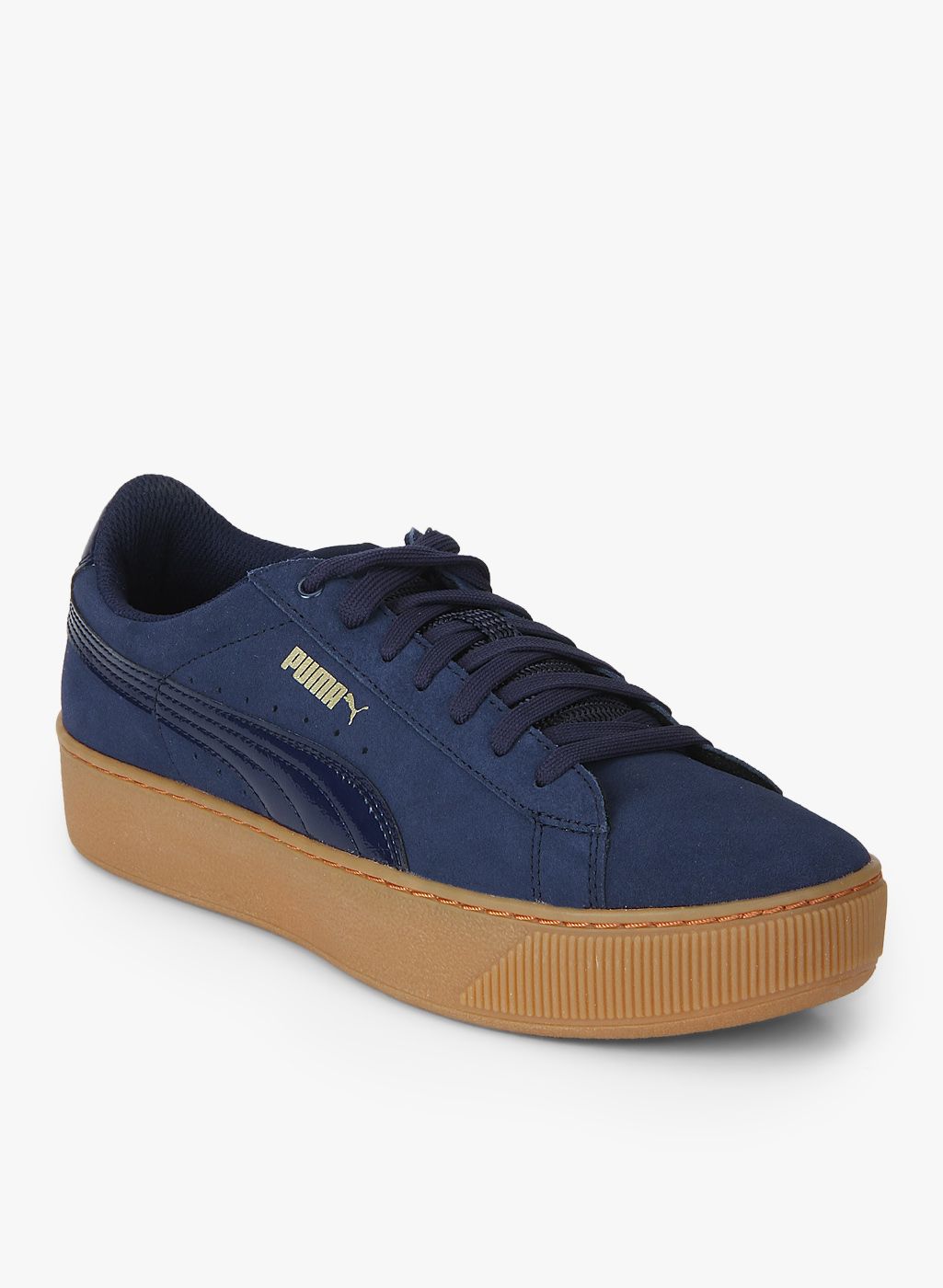 puma vikky platform blue
