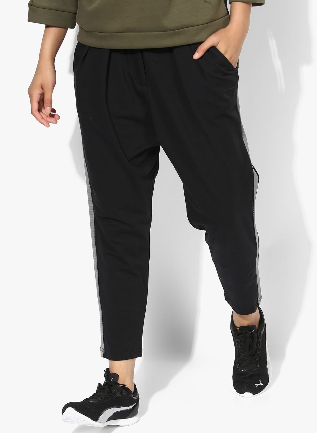 puma tape track pants