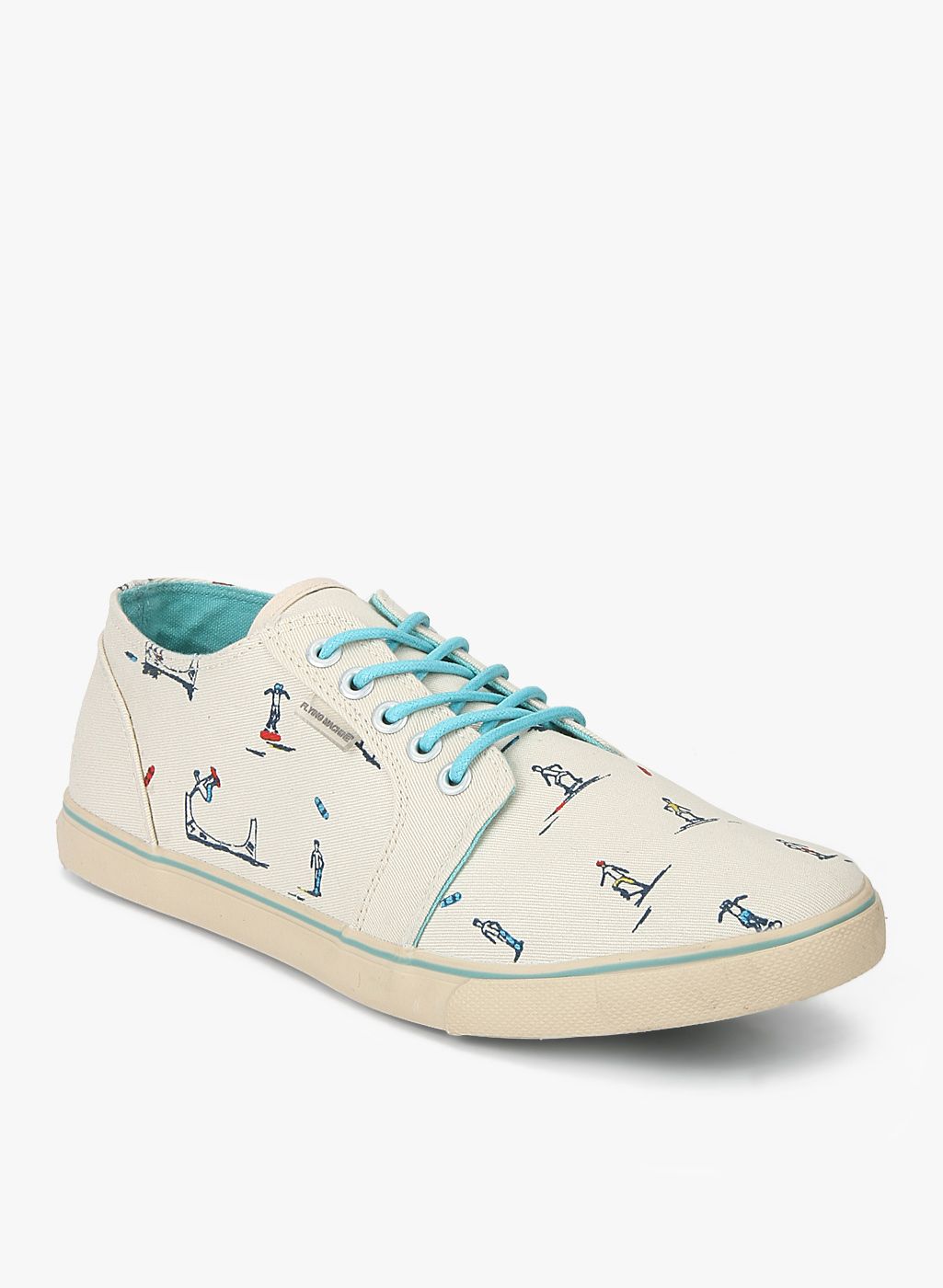 Flying Machine Vermont Cream Sneakers
