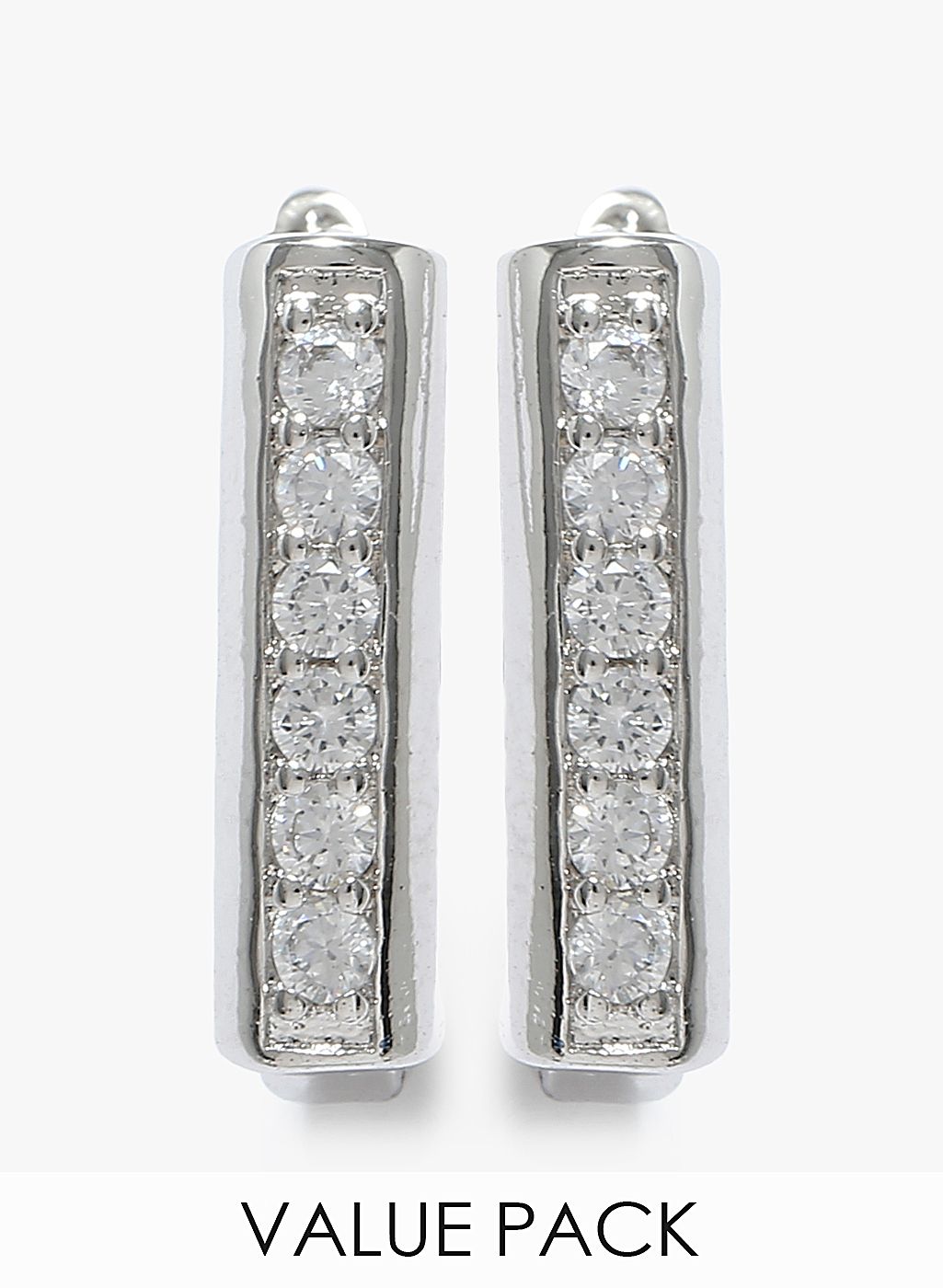 Sia Art Jewellery Golden/Silver Toned Hoops & Baali