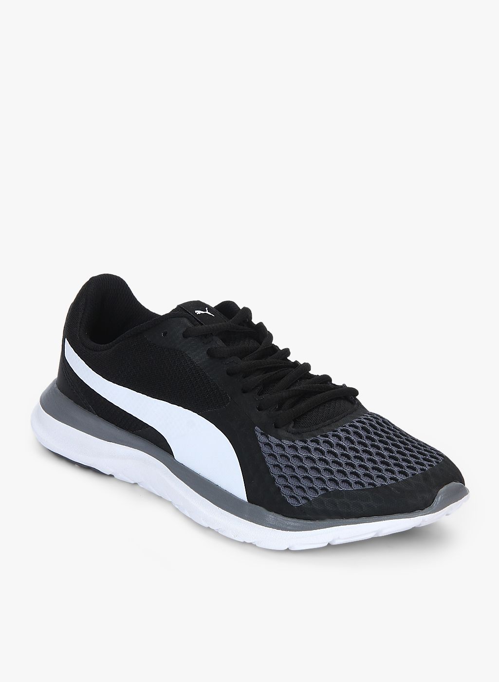 Puma Flext1 Mu Idp Quiet Shade-Puma White-Pum Grey Running Shoes