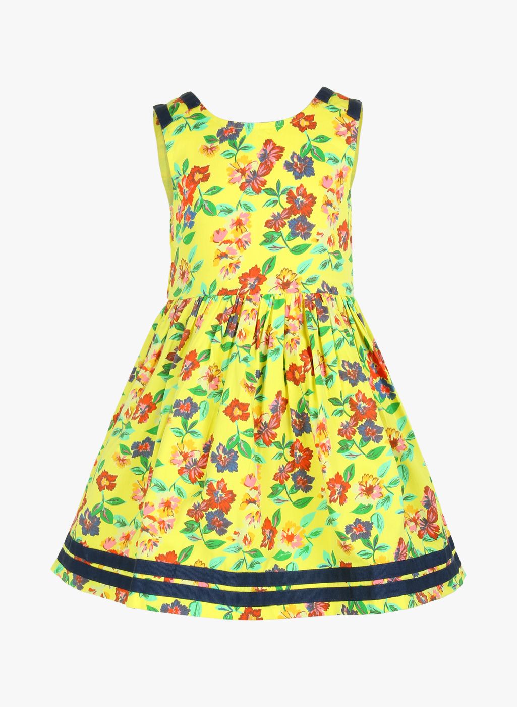 U.S. Polo Assn. Kids Yellow Casual Dress