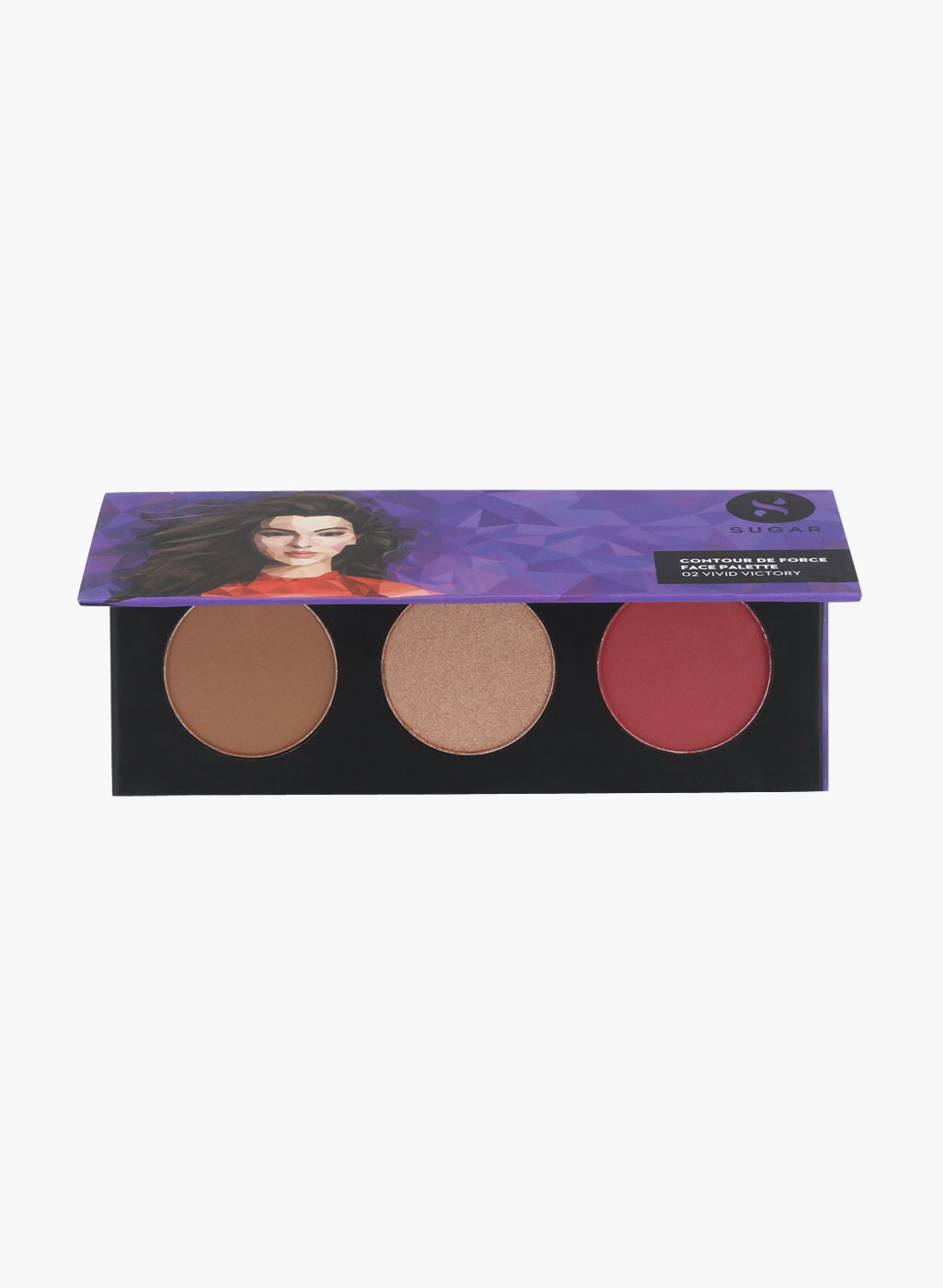SUGAR 02 Vivid Victory Contour De Force Face Palette