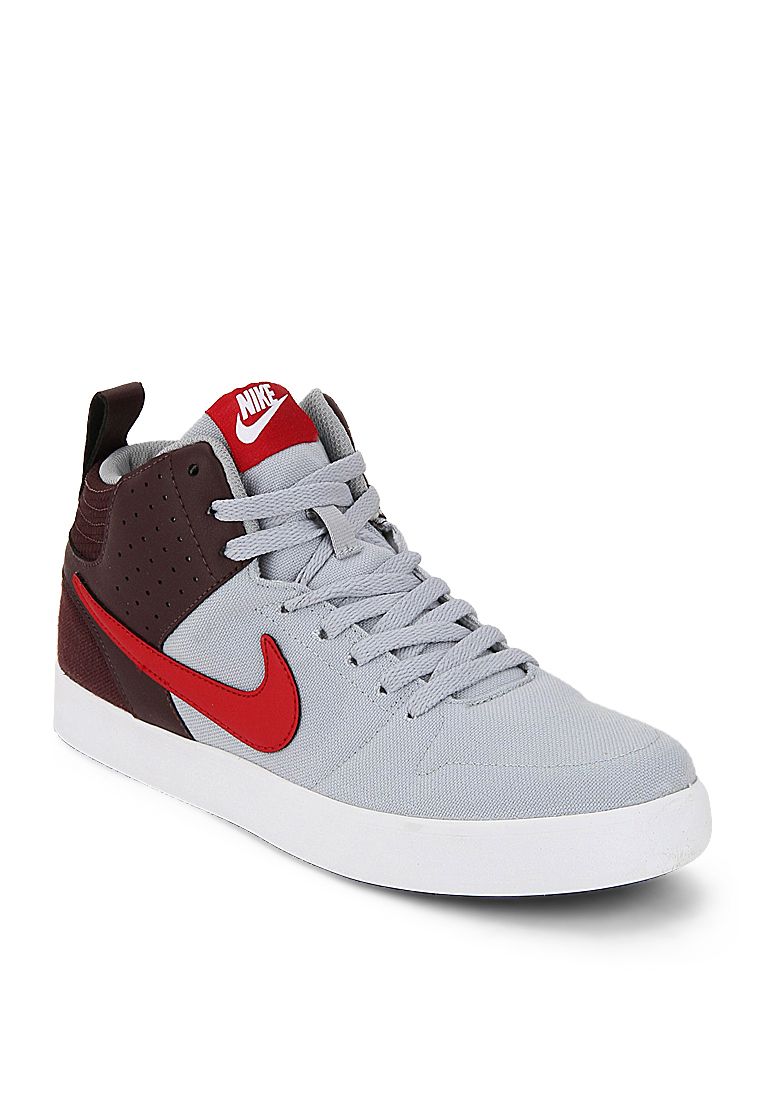 nike liteforce iii mid men's black sneaker