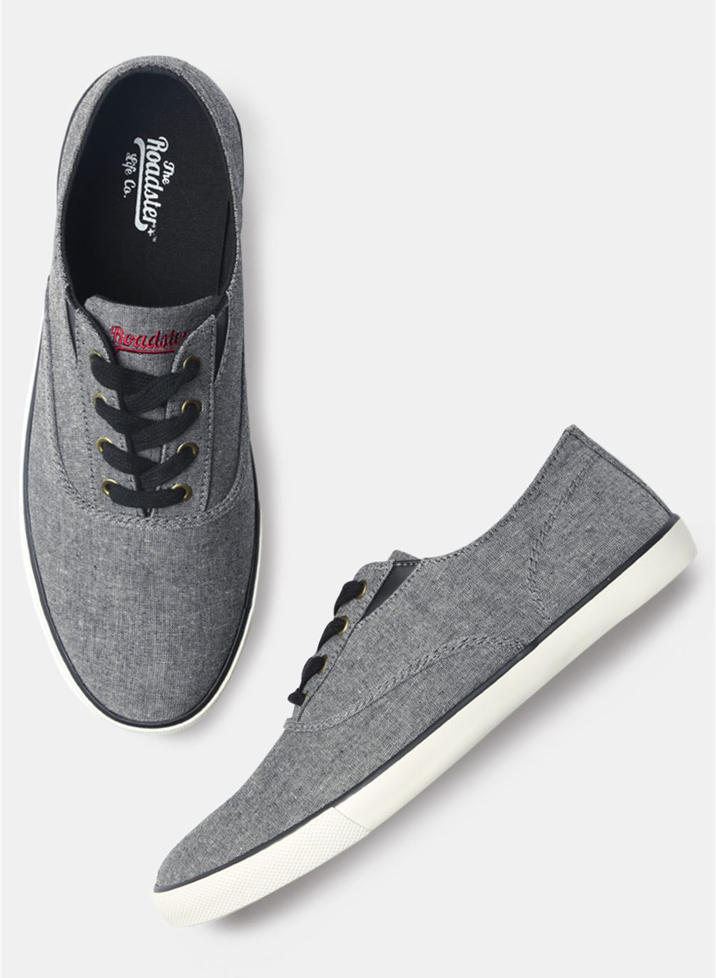 Roadster Grey Regular Sneakers