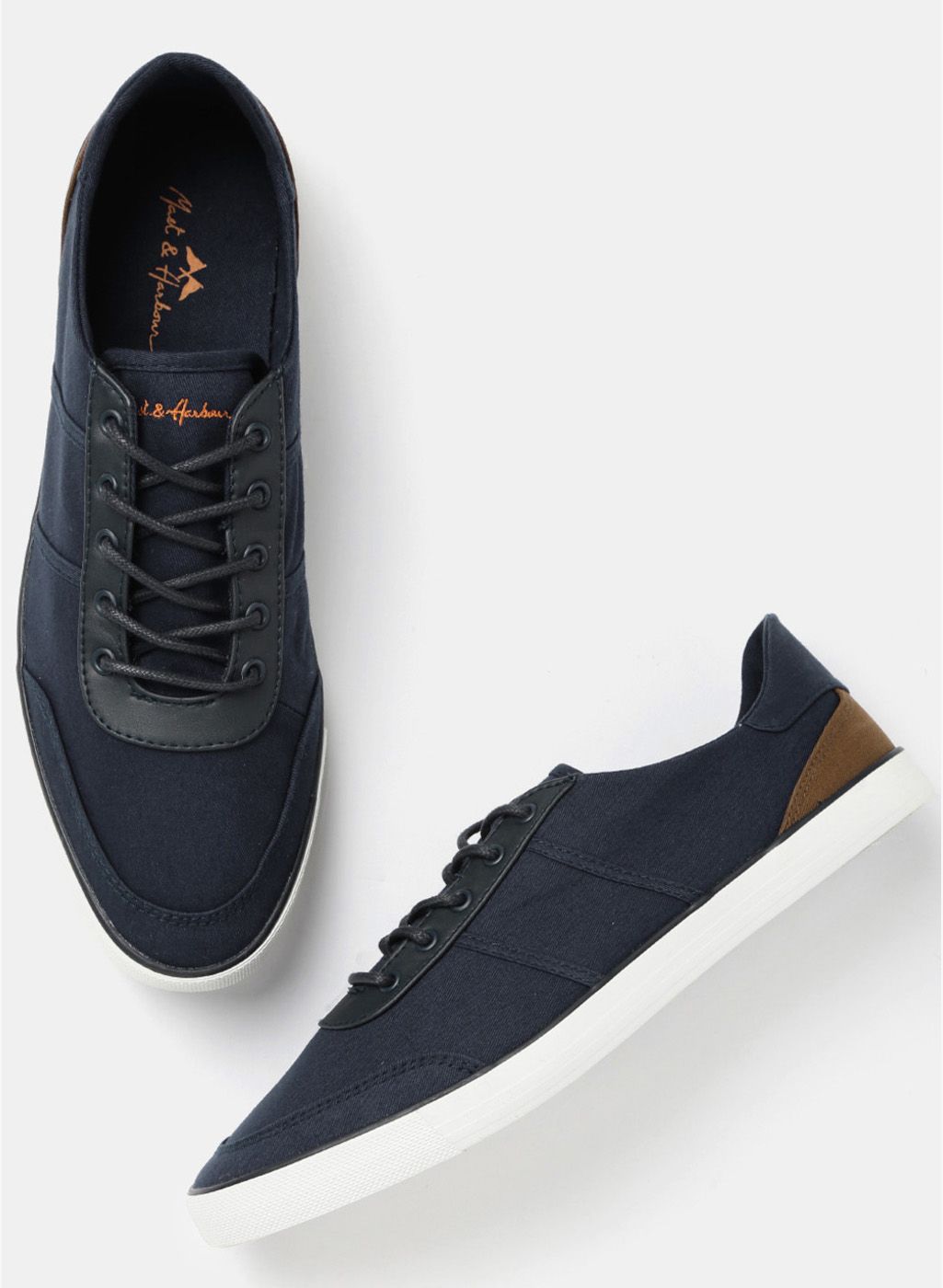Mast & Harbour Navy Blue Sneakers