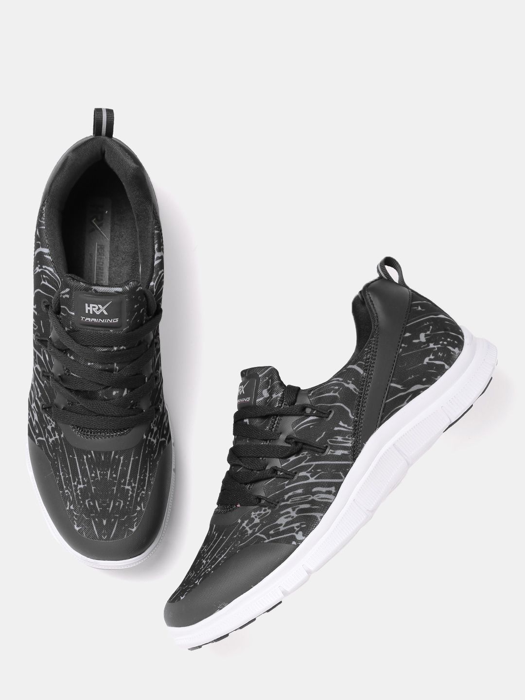 HRX by Hrithik Roshan Black Running Shoes