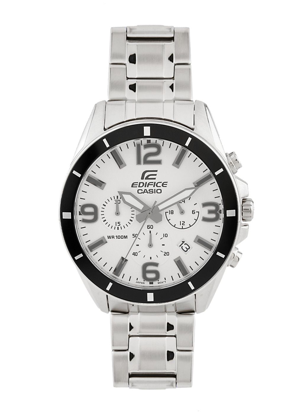 CASIO Edifice Silver-Toned Chronograph Watch Ex282