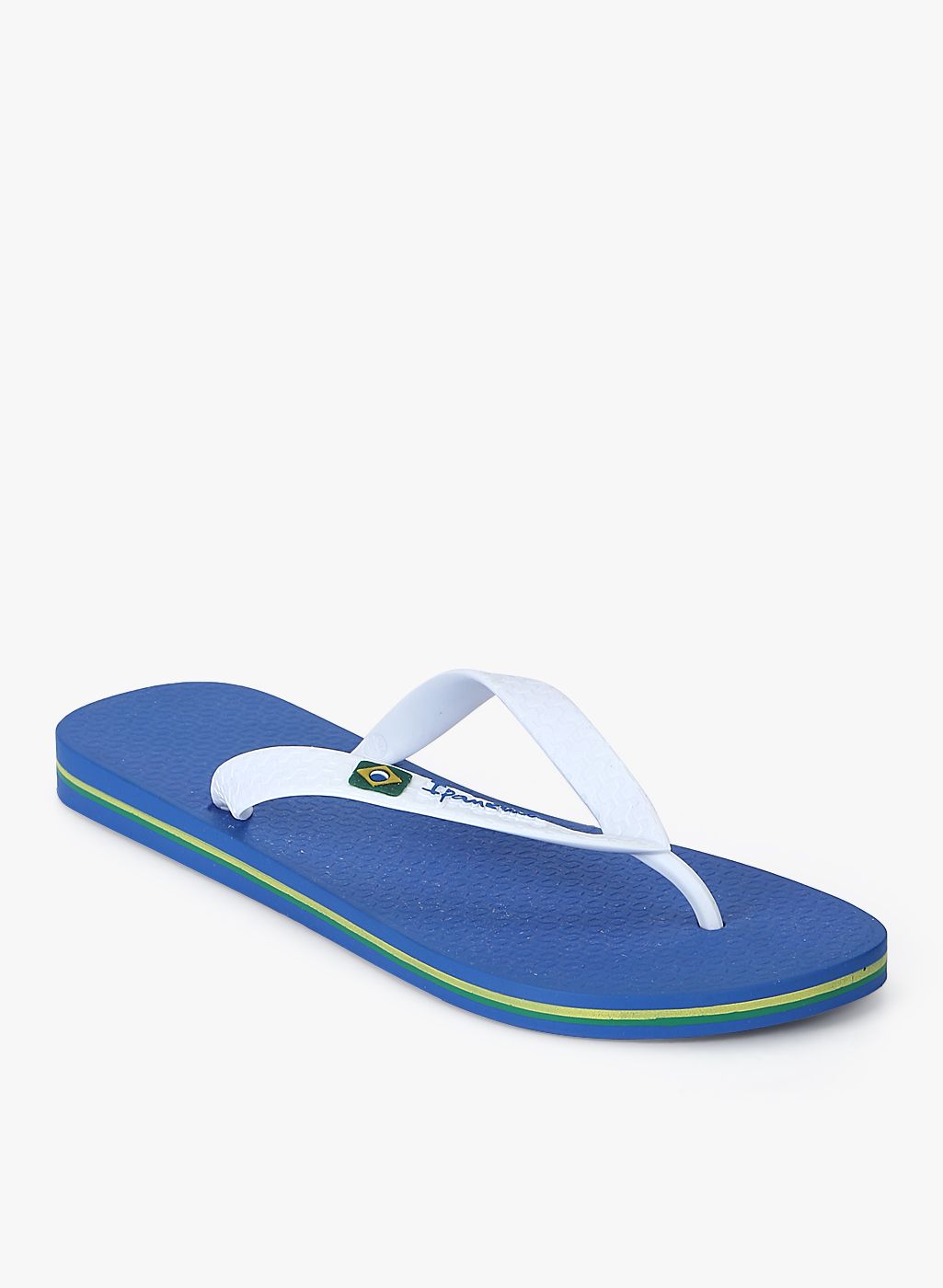 iPanema Unisex White & Blue Flip Flops Price in India