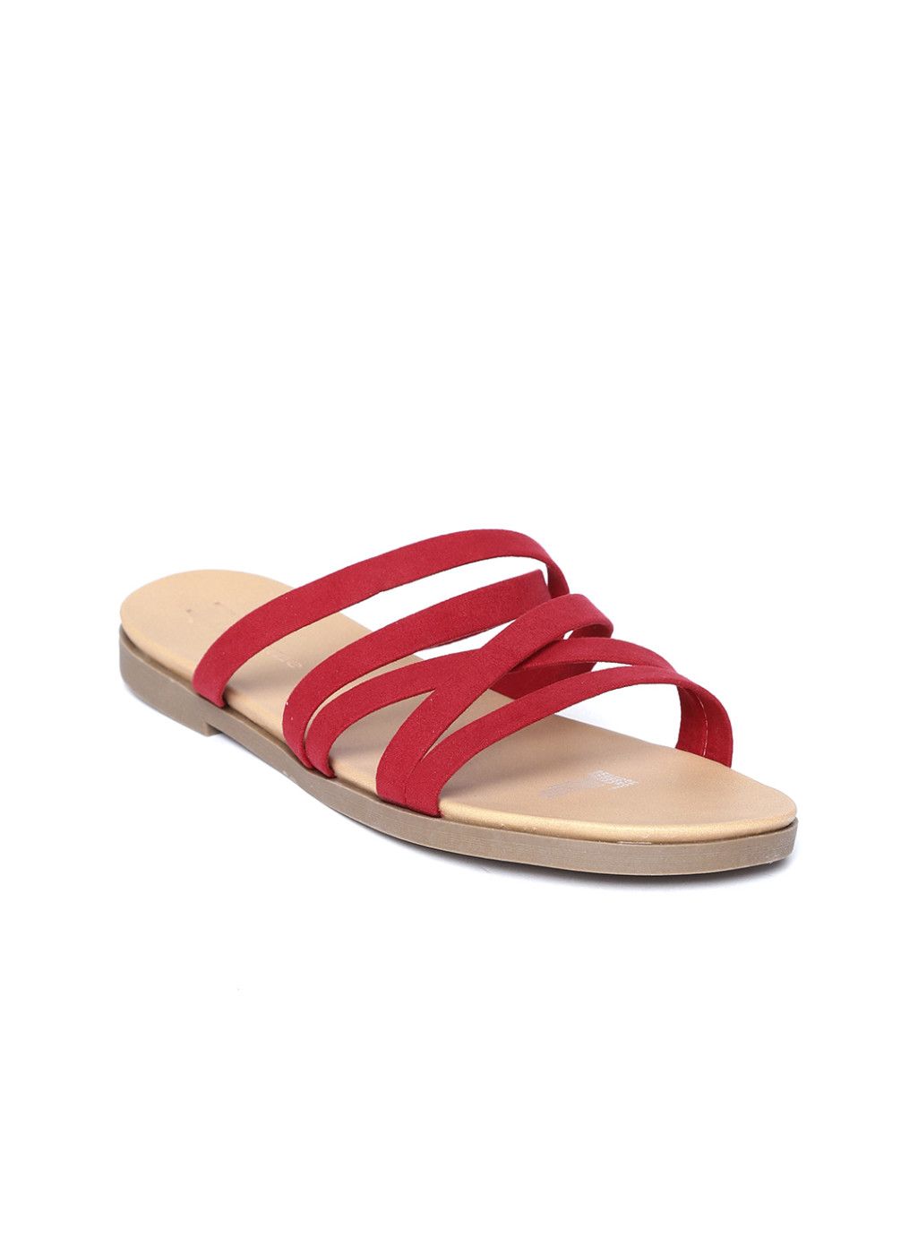 Dune London Dune London Women Red Solid Open Toe Flats