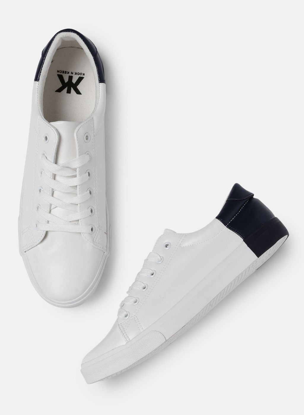 kook n keech navy blue sneakers