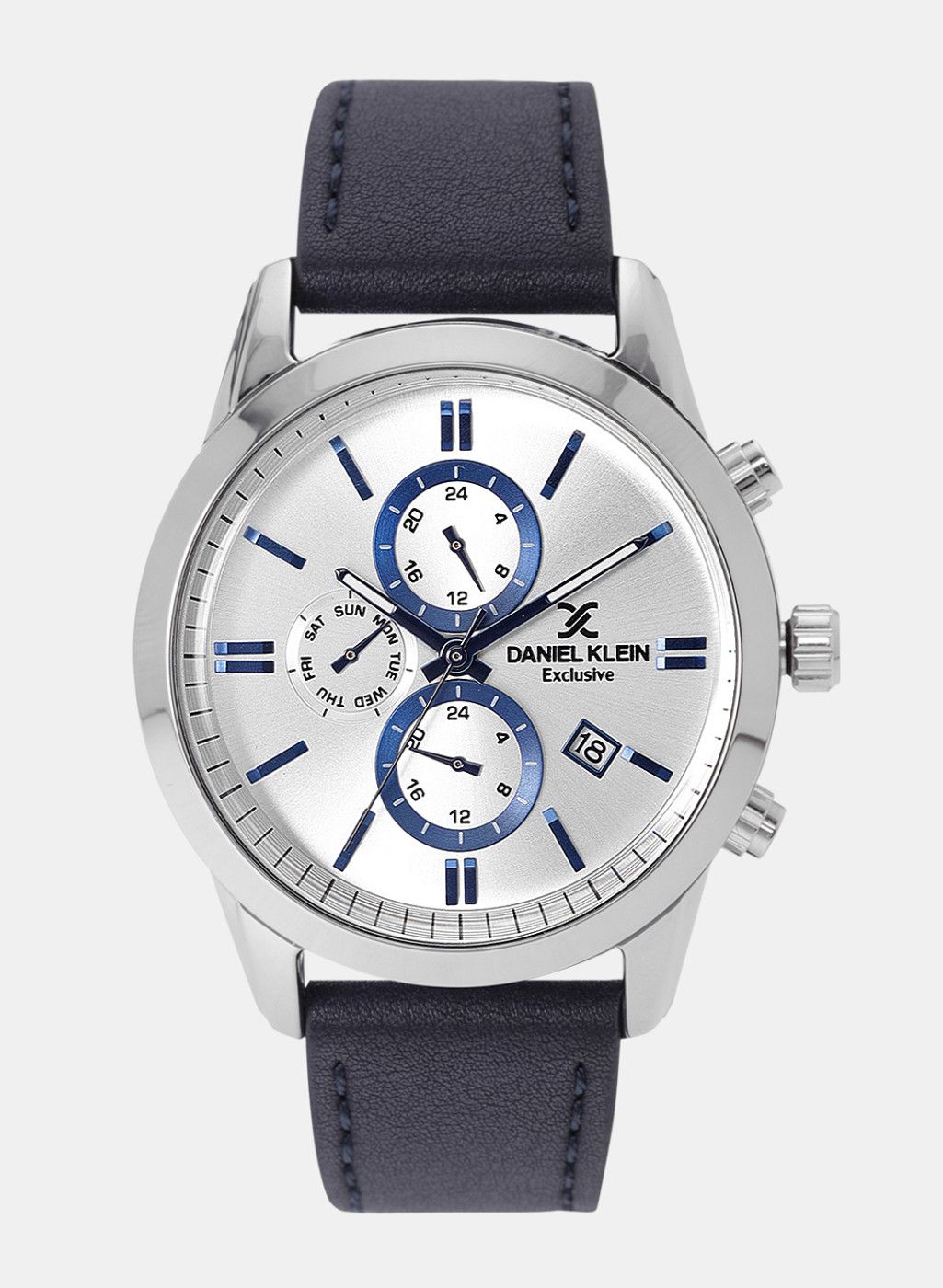Daniel Klein Silver-Toned Analogue Watch Dk11845-6