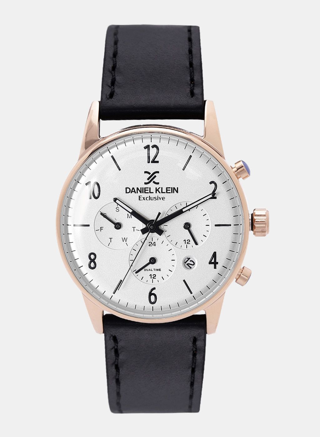 Daniel Klein Silver-Toned Analogue Watch Dk11832-6