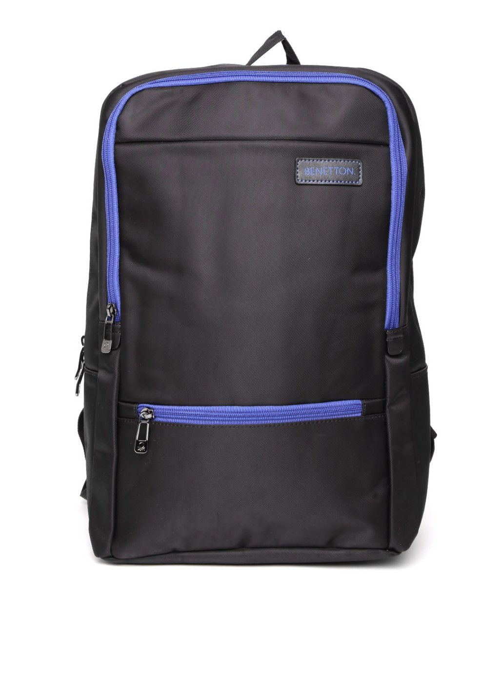 United Colors of Benetton Black Polyester Backpack