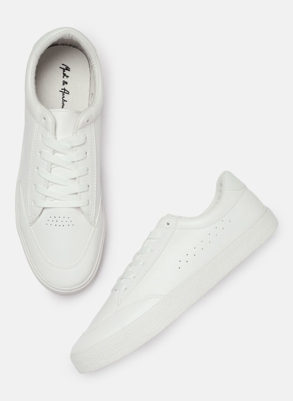 Mast & Harbour White Sneakers