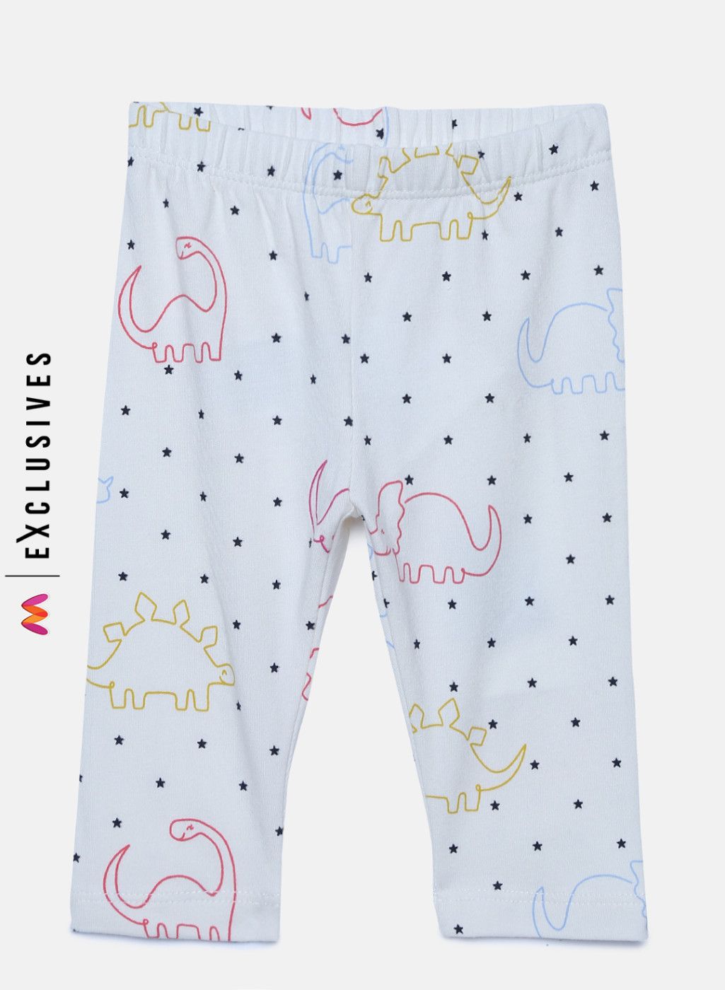 GAP White Ao Dino Printed Leggings